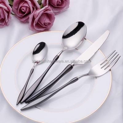 China Viable Wholesale Stainless Steel Knife Fork Spoon Bone China Dinner Set Dinnerware Set for sale