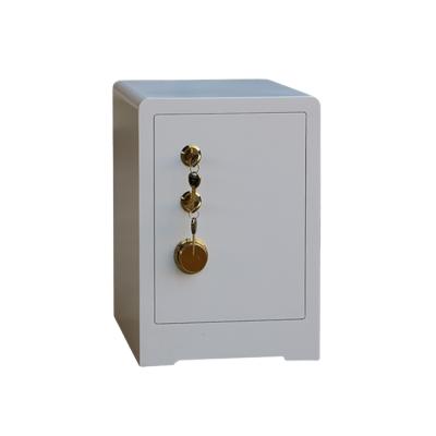 China All Steel New High Quality Style All Steel Double Key Lock Home Bank Safe Box for sale