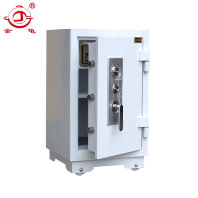 China Steel with key concrete high quality steel fireproof double uchida safe box for sale