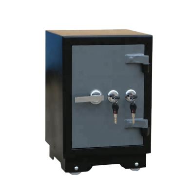 China All Steel Personal Safe Box Double Keys Strong Steel Sentinel Safe Box For Home Bank for sale