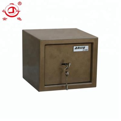 China All Key Steel Small Steel Lock Wall Mounted Cheap Safe Box for sale