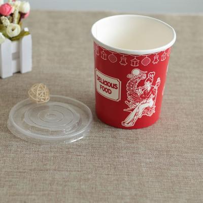 China China Factory Pla Laminated Disposable / Recyclable / Biodegradable White Soup Cups For Food for sale