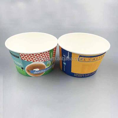 China Disposable Disposable Hot Ice Cream Soup Personalized Bowls With Plastic Lid for sale