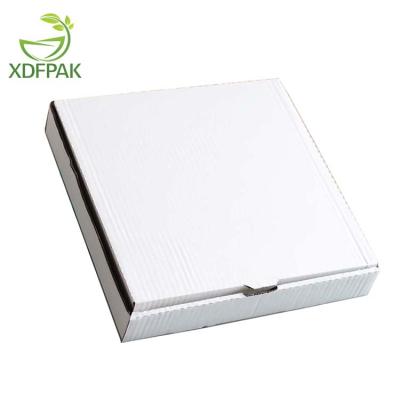 China Disposable western food packaging box for pizza take out Pizza Hut pizza flip packaging baking box western food packaging box for sale