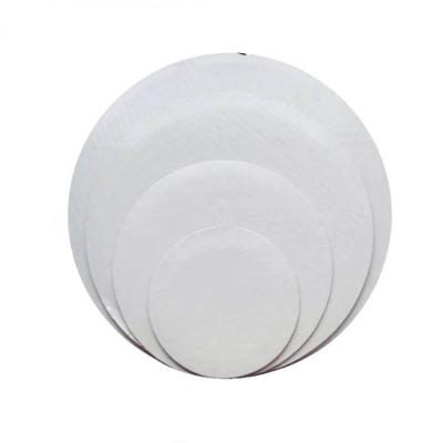 China Disposable Disposable Paper Cake Pads, Corrugated White Cake Circles, Round Cardboard Cake Trays for sale