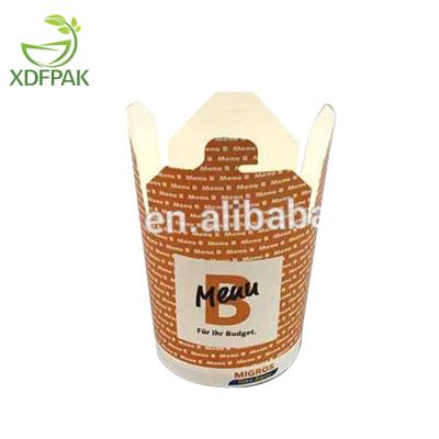 China Lunch Doner Pasta Disposable Paper Box for sale