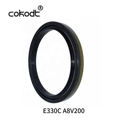 China Excavator Hydraulic Pump E330C A8V200 Rubber Seal Rubber Hydraulic Pump Seal Rubber Seal Standard for sale