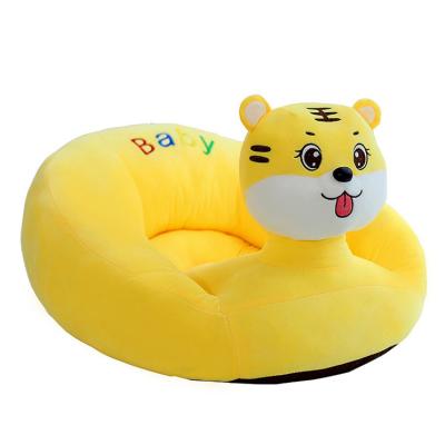 China Baby Accompany Custom Wholesale Plush Cartoon Pink Rabbit Plush Baby Sofa Blanket Stuffed Kids Animals Dinosaur Cow Mouse Sofa Chair for sale