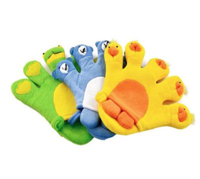 China Body ANIMAL FROG SHAPED OVEN GLOVE / KIDS SWIM GLOVES / SWIM GLOVES for sale