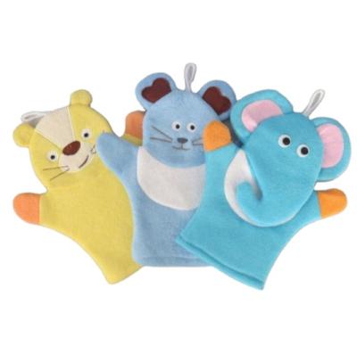 China MESH Cleaning Baby Mesh Bath Glove Bath Sponge Bath Rub Kids Child for sale