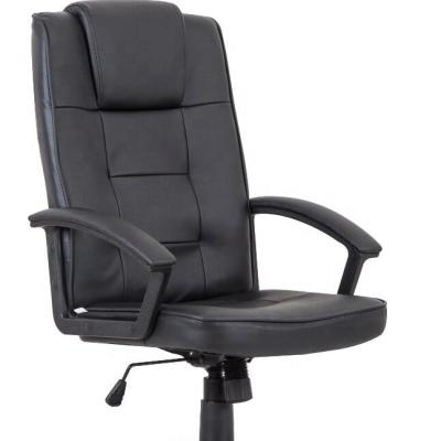 China Wholesale Office (Size) High Swivel Lumbar Support Single Adjustable Black Leather Back Medical Office Chair and Executive Leather Chair for sale