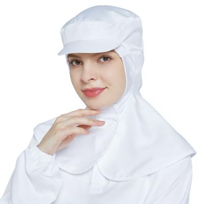 China Meeresfrüchte/schnelles Lebensmittelverarbeitungs-Zusatz-Baumwoll-Polyester Mesh Hat Dustproof zu verkaufen