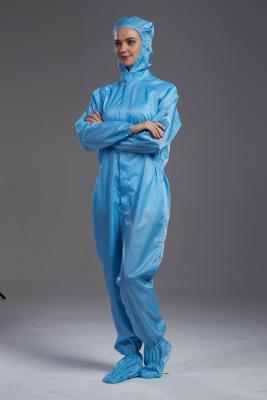 China Customized Color ESD Food Factory Worker Uniform , Anti Static Smock Comfortable for sale