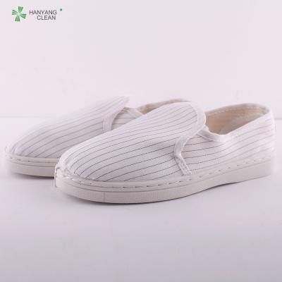 China De witte Antistatische ESD Cleanroom Farmaceutische Schoenen van pvc Te koop