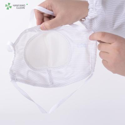 Cina elettricità statica della maschera riutilizzabile della bocca degli accessori di trasformazione dei prodotti alimentari del tessuto della banda di 5mm anti in vendita