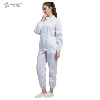 China La ropa blanca antitatic del color del ESD del recinto limpio puede ser apta para el autoclave para todo el grado de recinto limpio en venta