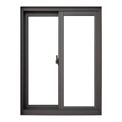 China Double Magnetic Screen Double Glazing Aluminum Sliding Window for sale