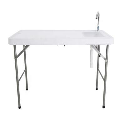 China Wholesale Modern Customized Good Quality Outdoor Fish Table, Plastic Fish Cleaning Table, for sale