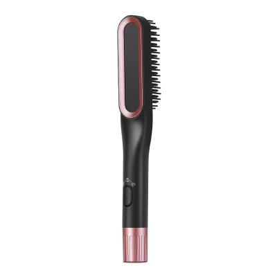 China Amazon car specializes in comb curling iron wet and dry beard straightening multifunctional straightening styler for sale