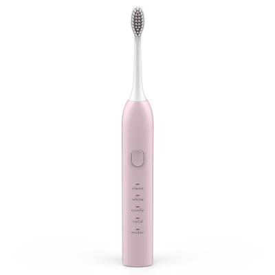 China Factory wholesale new battery operated adult rechargeable soft sonic vibration electric toothbrush for sale