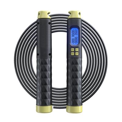 China Freestyle Smart Custom Speed ​​Exercise Fitness Cordless Skipping Rope Adjustable Logo Cordless Jump Rope for sale