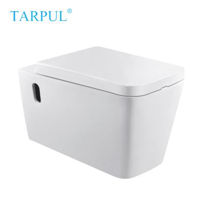 China Double-Flow Ceramic Tarpul 2370 Sanitary Ware Bathroom Wall Hung Toilet for sale