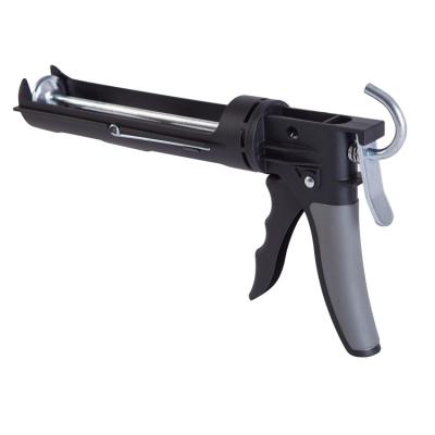 China Plastic Hand Rod Cartridge Gun 310ml Smooth Caulking Gun for sale