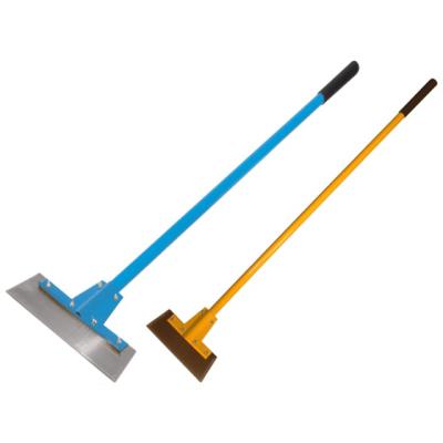 China Long Handle Floor Cleaner Concrete Heavy Duty Floor Scraper Steel Spring Working Floor Tiles Cleaning Knife for sale