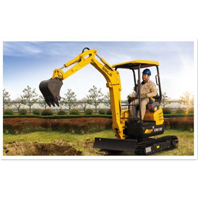 China Farms Hydraulic Excavator 1.88Tons 0.04CBM Mini Excavator ER616F for sale