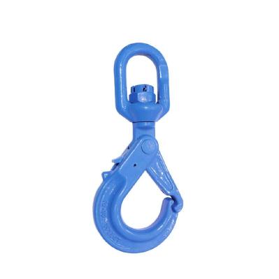 China Heavy Industry Quality Class 100 Superior Swivel G100 Special Self Locking Hook For Lifting for sale