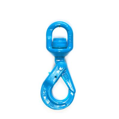 China Heavy Industry Premium Grade G100 Swivel 100 Self Locking Hook With Bearing for sale