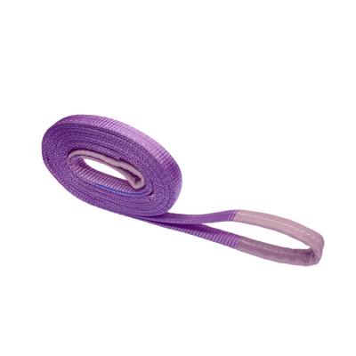 China 1T Polyester Flat Eye Webbing Lifting Sling for sale