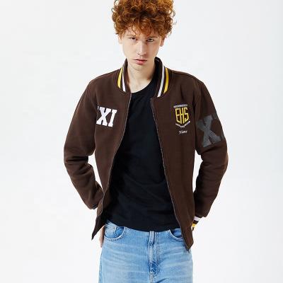 China Customized Breathable Letterman Bomber Jacket Vintage Varsity Unisex Jacket Whip Streetwear Coats With Patchwork Duty Tops for sale