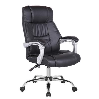 China Boss Reclining Chair Adjustable Ergonomic Leather Executive Swivel Office Chair (Size) Hot Sale for sale