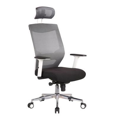 China Silla de oficina (Height) Adjustable Mesh Modern Multifunctional Ergonomic Computer Desk Swivel Executive Chair with Adjustable Armrest for sale