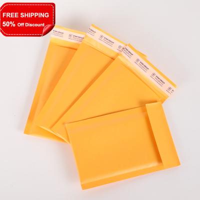 China Shock Resistance American Stock With Low MOQ Shipping Kraft Mailer Bags Self Seal Kraft Tearproof Padded Envelopes for sale