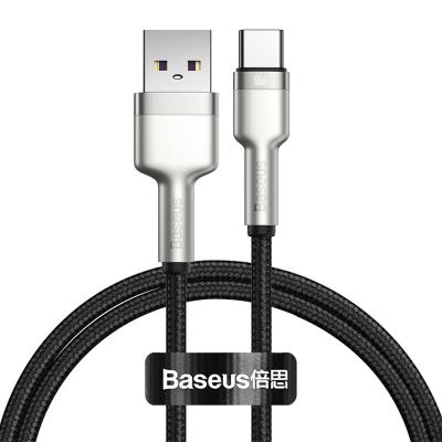 China Baseus Cafule Series Metal Data Cable MP3/MP4 Player USB to Type-C 66W Fast Charging Cable for sale