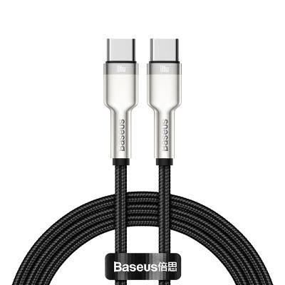 China MP3/MP4 Player Baseus Cafule Series Metal Data Cable Type-C to Type-C 100W Fast Charging Cable for sale