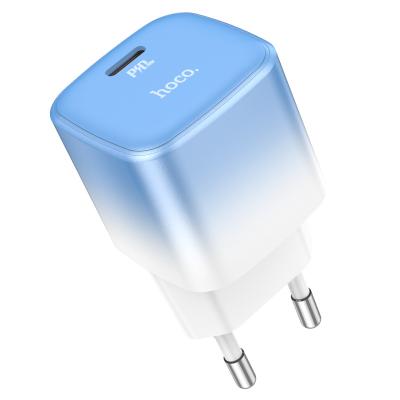 China HOCO C101A Mobile Phone Single Port PD20W Charger Suitable for Apple iPhone Head Fast Charging Charging Adapter for sale