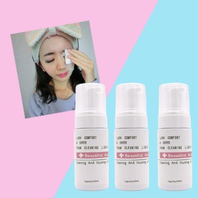 China Hot Selling Love Squirrel Eyelash Shampoo Wholesale Eyelash Shampoo Concentrate Eyelash Extension Shampoo MUSI001 for sale