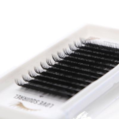 China Natural Accept OEM Eyelash Extensions Private Label Free Sample Eye Lash Extensions 100% Handmade Individual Eyelash Extensions for sale