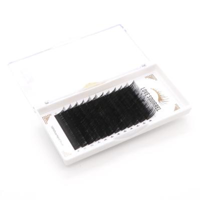 China Professional Quality Matte Classic Eyelash Eyelash Extension 0.06 C/D/CC/DD Loop Eyelash Extension Natural Best Seller for sale