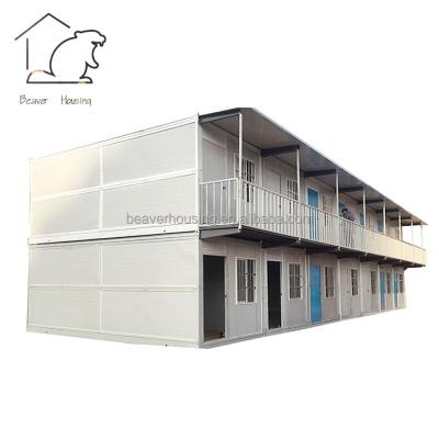 China Contemporary 20ft 40ft container prefab house2 bedroom luxury container house for sale for sale