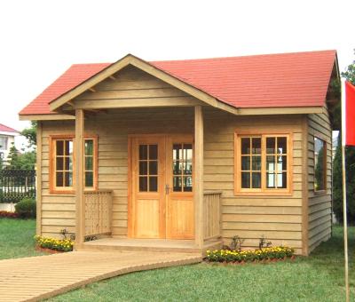 China Modern Prefab Wooden House Small Simple Home Plans A Good Bedroom Design for sale