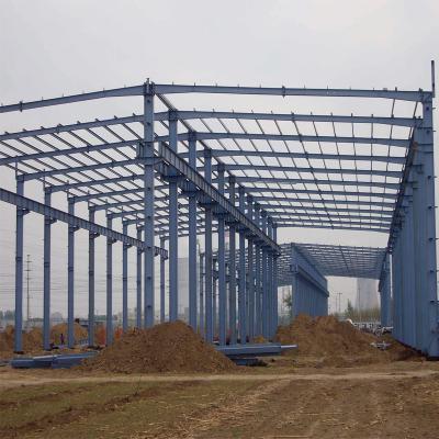 China Modern Custom Made Light Steel Factory Project China Office Warehouse Steel Structure Temporary Workshop Building for sale