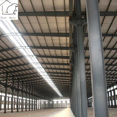 China Modern Custom Made Light Steel Steel Building Project Workshop Warehouse Office Temporary Workshop Building for sale