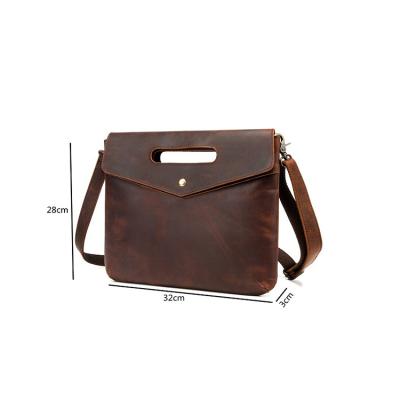 China Fanshion Ladies Hot Selling Leather Handbags Fit Men Business Casual Dress Waterproof Clutch Handbag for sale