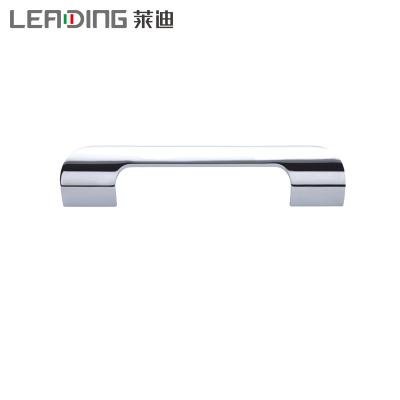 China Minimalist Minimalist Cabinet Handles Contemporary Furniture Kitchen Wardrobe Chrome Zinc Alloy Drawer Pulls Out for sale