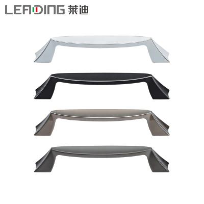 China Contemporary Custom Design Furniture Handle Kitchen Door Drawer Pull Zinc Alloy Cabinet Handle Te koop