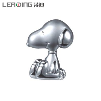 China Bedroom Contemporary Simple Snoopy Dog Kids Hole Cartoon Furniture Zinc Alloy Handle for sale